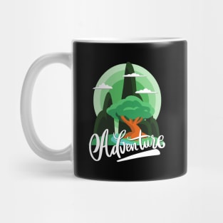 Adventure is my therapy Adventure Explore the world travel lover summer spring Mug